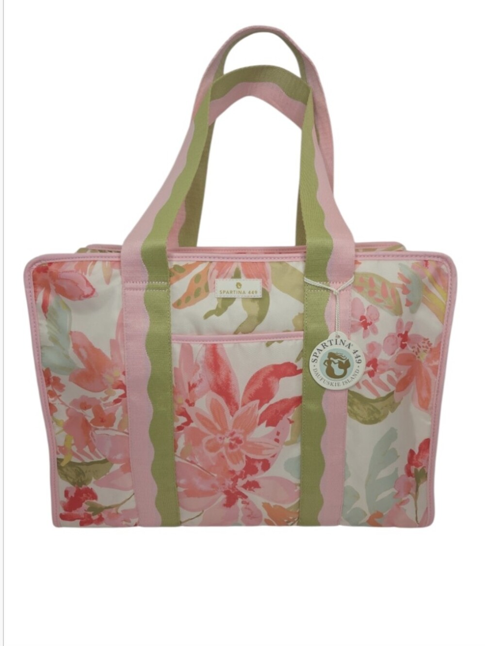 Spartina 449 Getaway Travel Duffle Castillo Tropical NWT